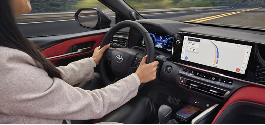 Toyota vehicle interior