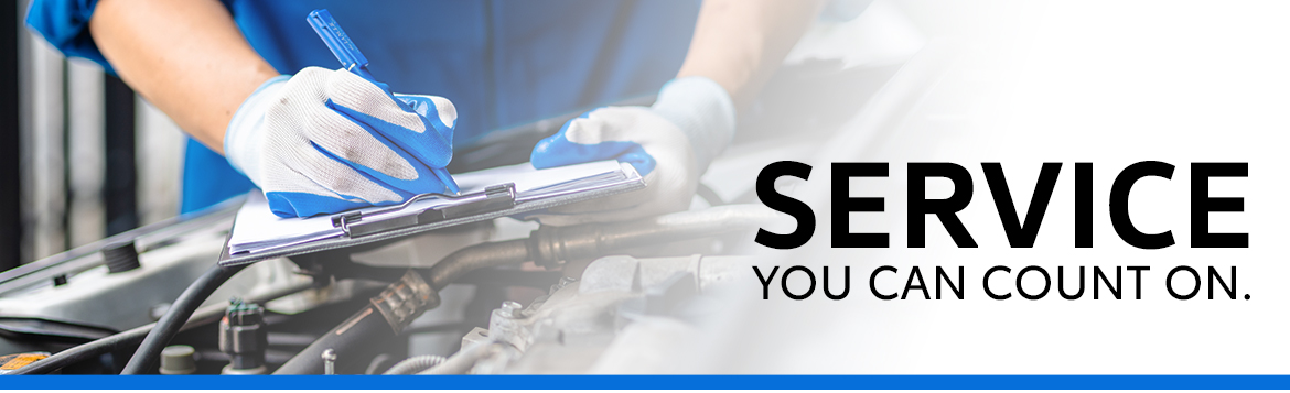 Service you can count on.