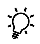 Lightbulb that you will place to the right of important text banner