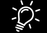 Lightbulb that you will place to the right of pro tip and did you know text banner