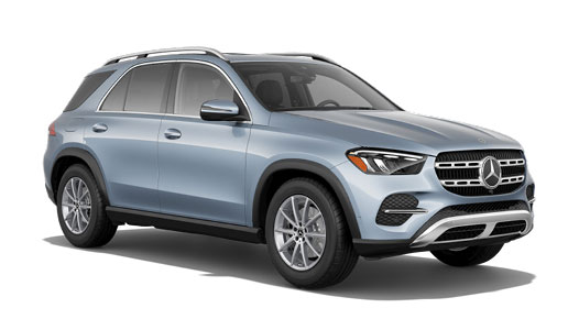 Mercedes-Benz GLE SUV on a white studio background highlighting luxury exterior styling and premium design.
