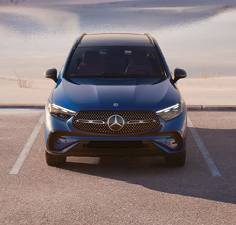 a Mercedes-Benz vehicle parked