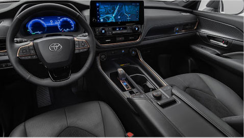Toyota vehicle interior