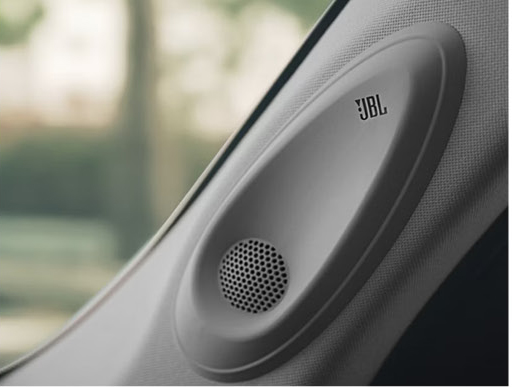 JBL premium audio speaker in the Toyota Grand Highlander featuring high-quality sound system technology