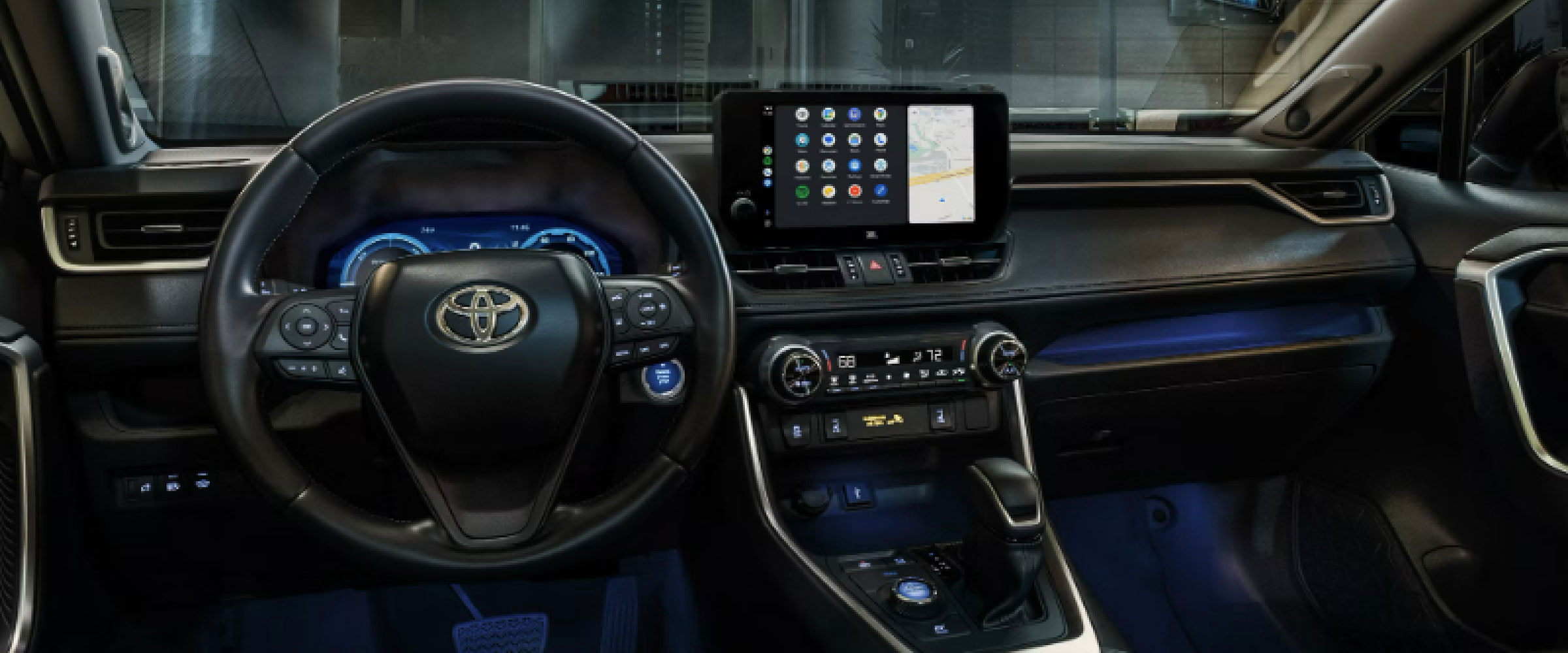 Toyota Vehicles inside