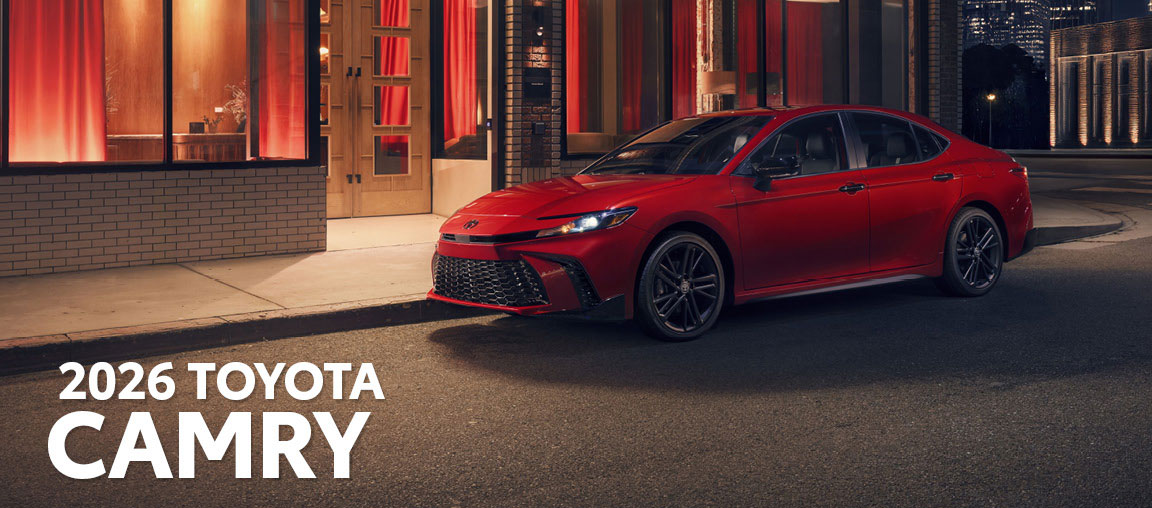 2026 Toyota Camry exterior with bold new design