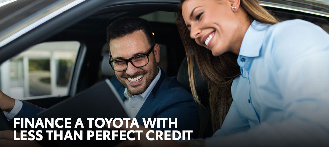 Chuck Hutton Toyota finance team helping Memphis drivers with less than perfect credit.