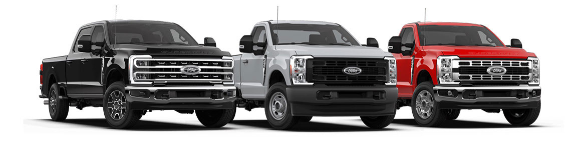 Three Ford F-250