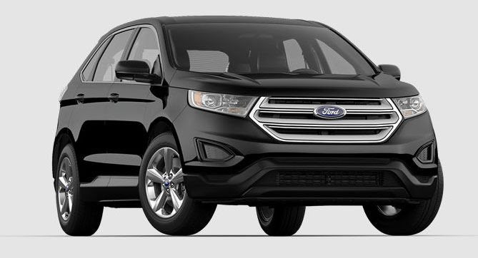 Ford Edge studio front-angle view