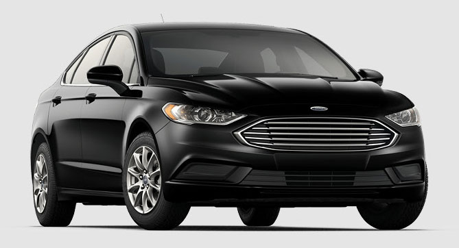 Ford Fusion studio front-angle view