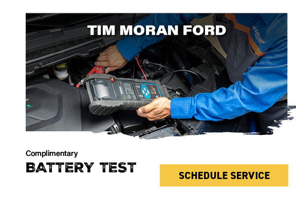 Tim Moran Ford complimentary battery test