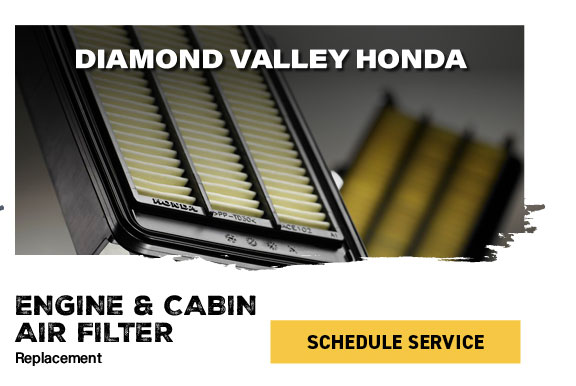 Diamond Valley Honda engine and cabin air filter replacement