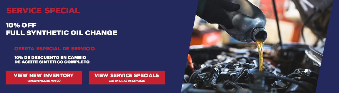 Hyundai synthetic oil change service special discount