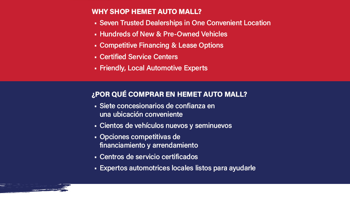 Why shop Hemet Auto Mall dealership advantages and benefits