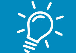 Lightbulb that you will place to the right of pro tip and did you know text banner