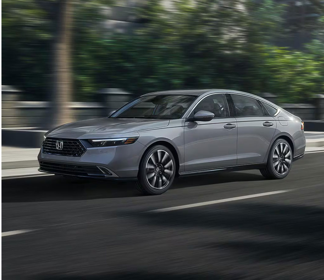 a Honda vehicle going on the highway