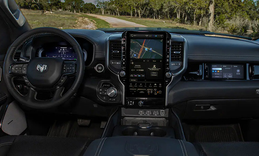 Interior of the RAM 1500