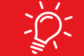 Lightbulb that you will place to the right of pro tip and did you know text banner