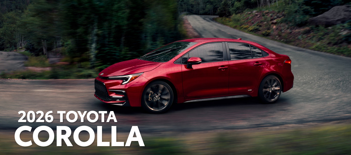 2026 Toyota Corolla exterior profile