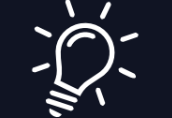 Lightbulb that you will place to the right of pro tip and did you know text banner