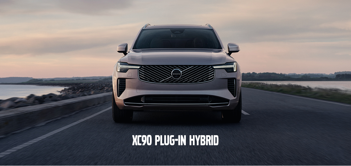 Volvo XC90 Recharge Plug-In Hybrid parked in scenic Greenville, SC