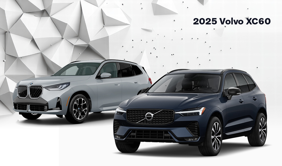 2025 Volvo XC60 in front of Volvo Cars Greenville.