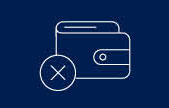 Auto financing icon representing payment protection or declined payment