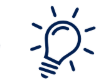 Lightbulb that you will place to the right of pro tip and did you know text banner