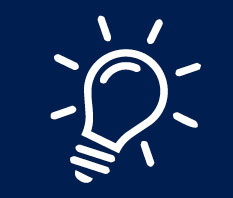 Lightbulb that you will place to the right of pro tip and did you know text banner