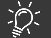 Lightbulb that you will place to the right of pro tip and did you know text banner
